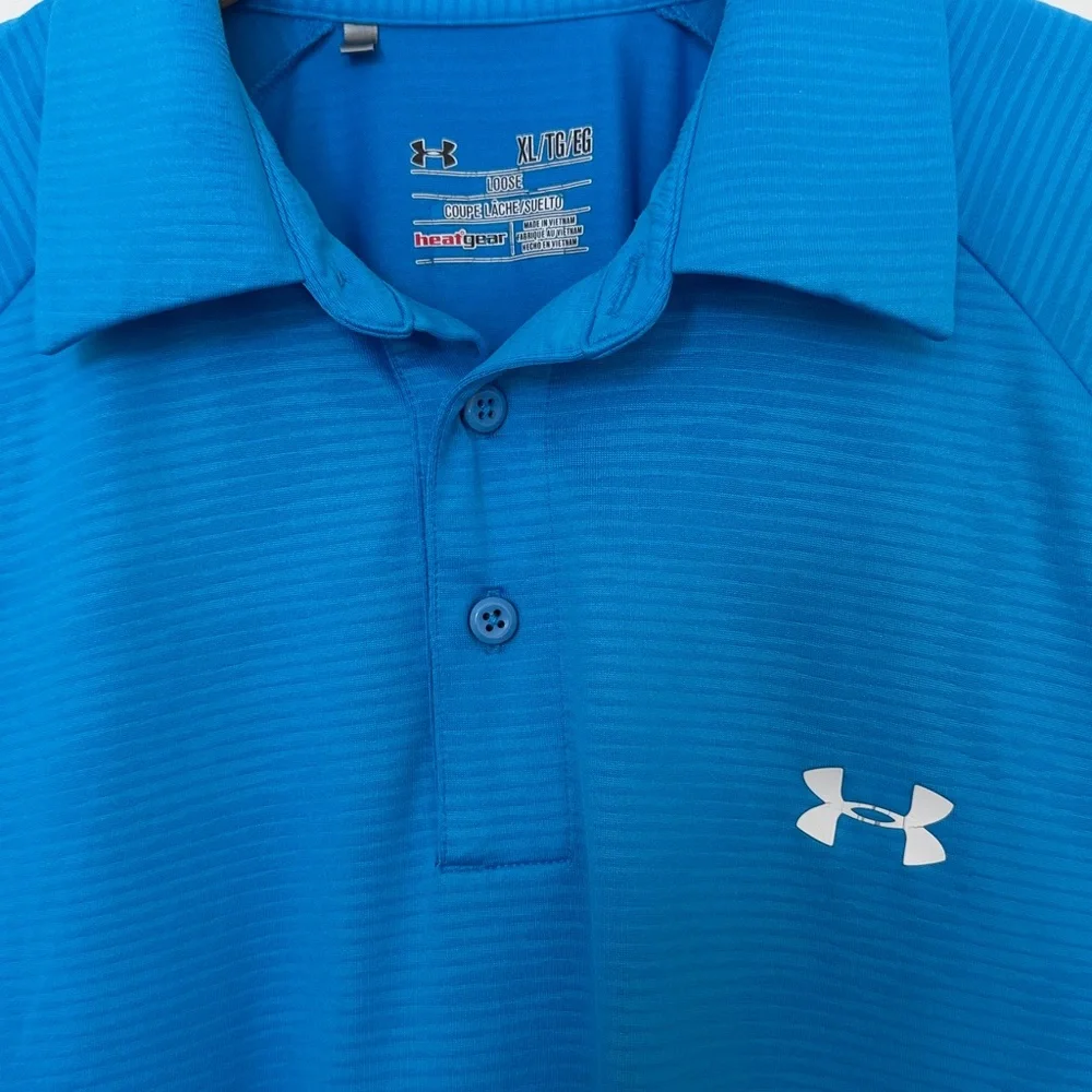 Under Armour Men's Blue Polo Shirt